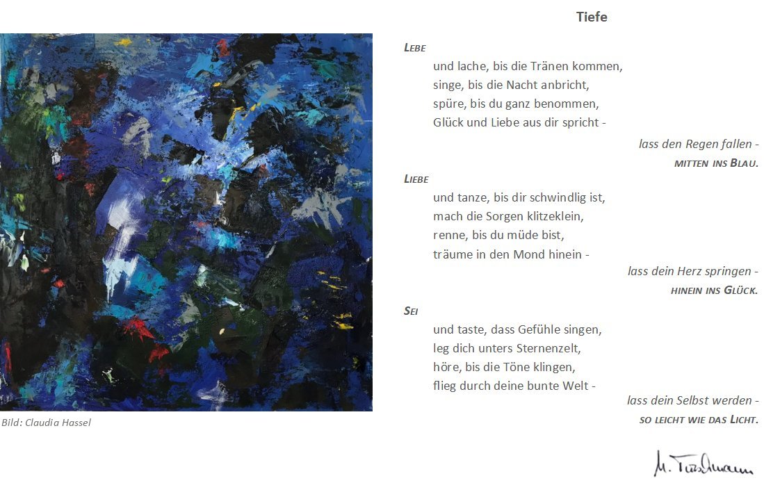 Tiefe - Gedicht von Martina Türschmann