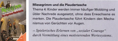 Erlernen von sozialer Courage durch Vermittlung eines motivierenden Wertesystems.